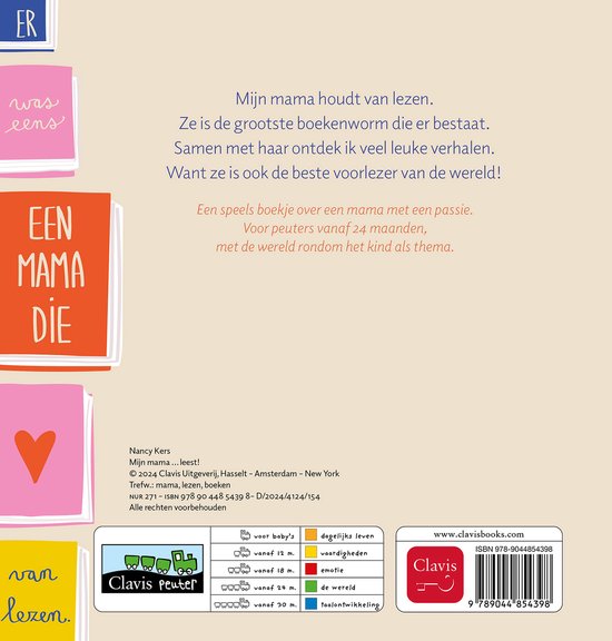 Mijn mama ... leest! - Nancy Kers