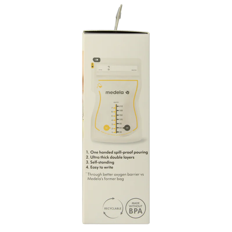 Medela Moedermelk bewaarzakjes 210ml