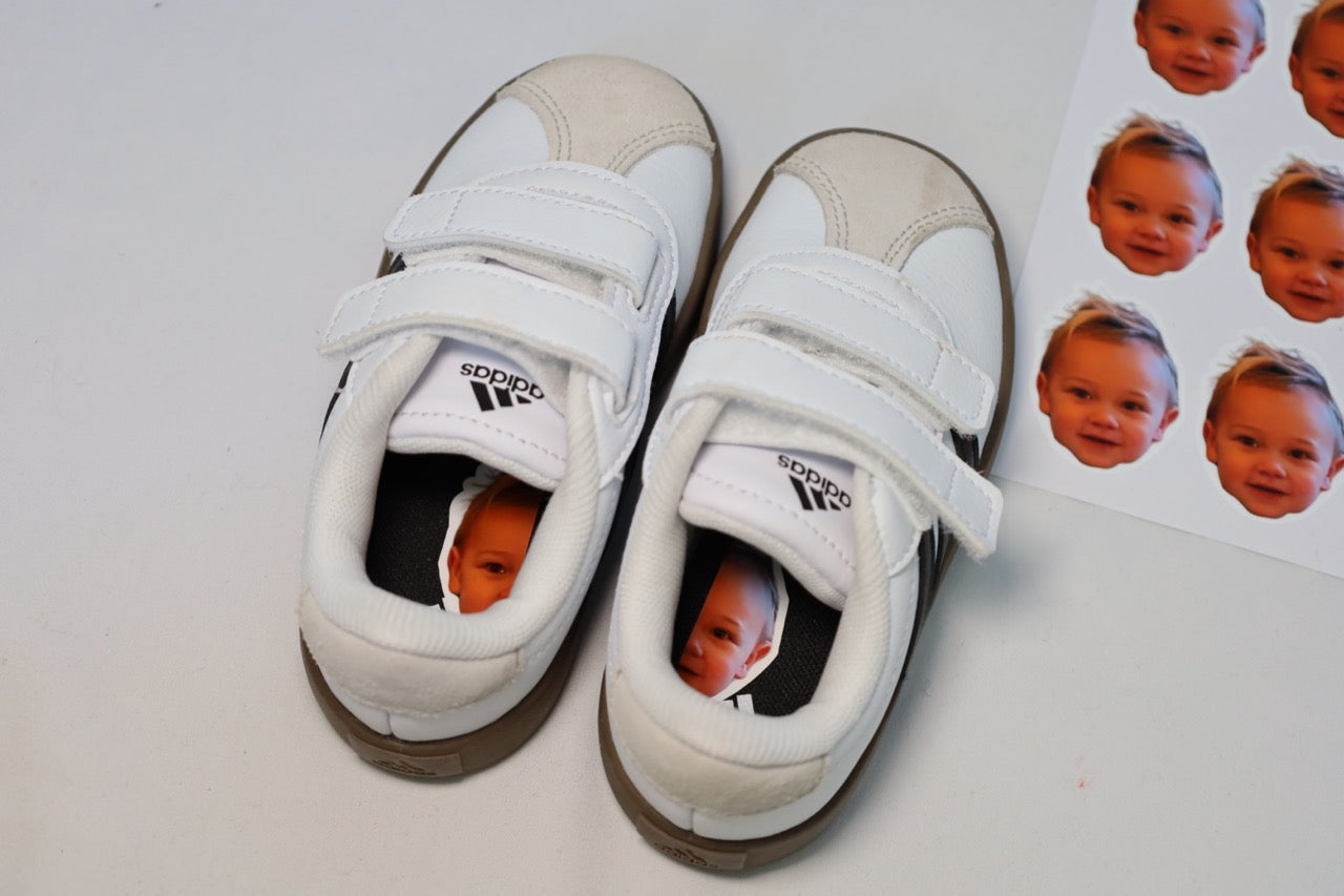 Gepersonaliseerde Stickers met Foto en Stempel en Stickers met Naam
