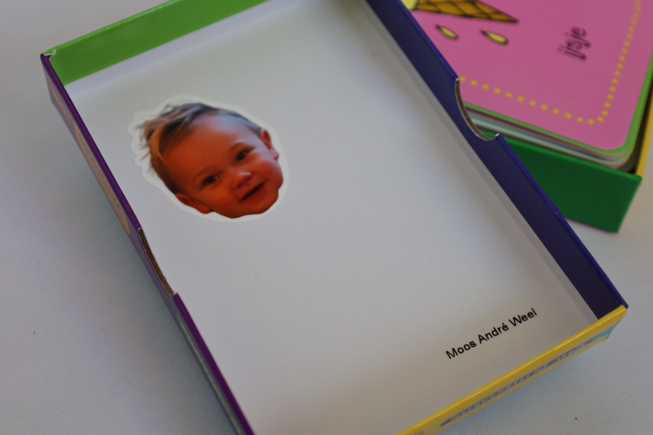 Gepersonaliseerde Stickers met Foto en Stempel en Stickers met Naam