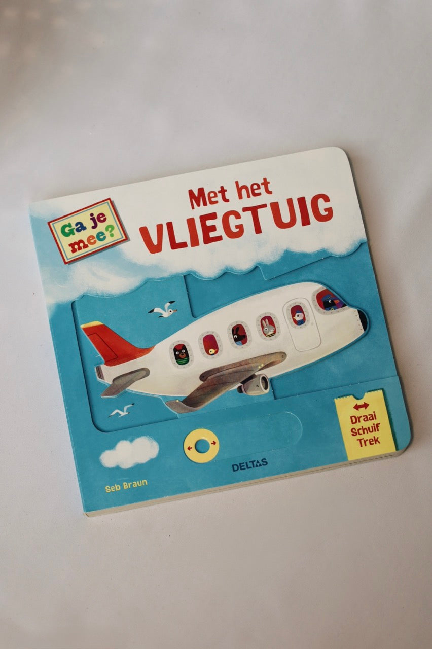 Ga je mee? Met het Vliegtuig - Uitschuifbaar Boekje