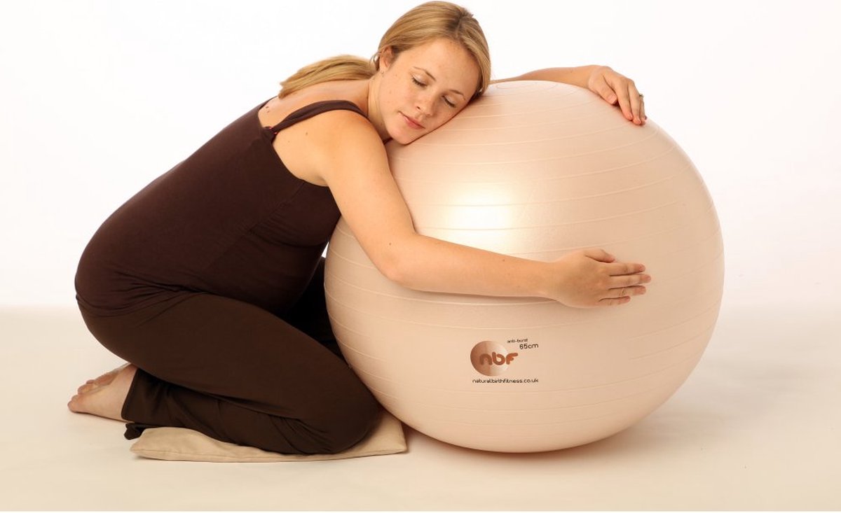 Bevalbal Goud - Birth ball - met pompje