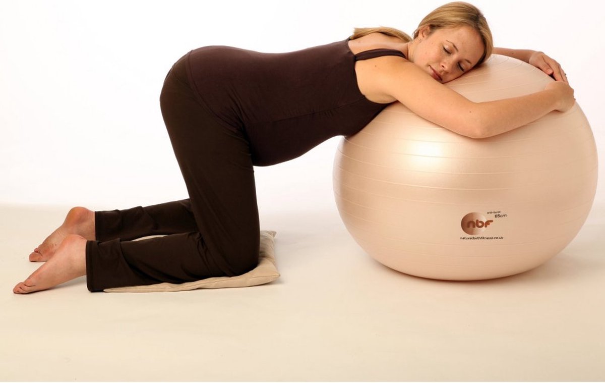 Bevalbal Goud - Birth ball - met pompje