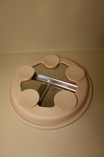 Bordje met zuignappen