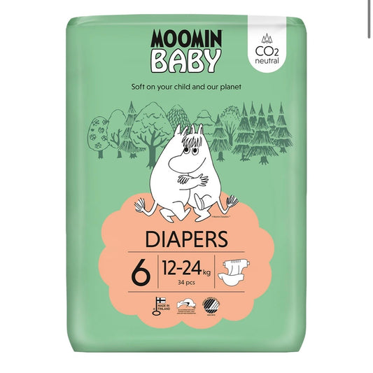 Moomin Baby Luiers maat 6 [34 stuks] 12-24 kg