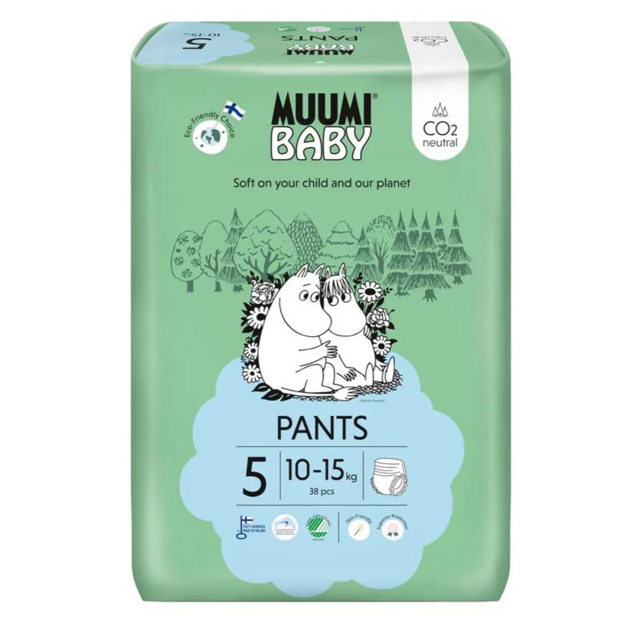 Muumi Luierbroekjes maat 5 [38 stuks] 10-15 kg