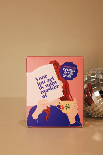 Gesprekskaarten – Voor jou zet ik mijn masker af