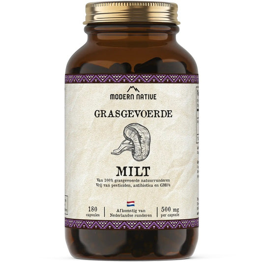 Modern Native grasgevoerde milt 180 capsules
