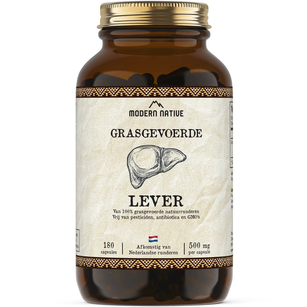 Modern Native grasgevoerde lever 180 capsules