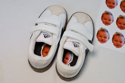 Gepersonaliseerde Stickers met Foto en Stempel en Stickers met Naam
