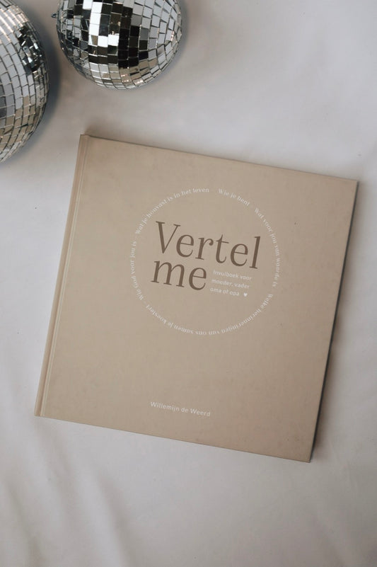 Invulboek - Vertel me