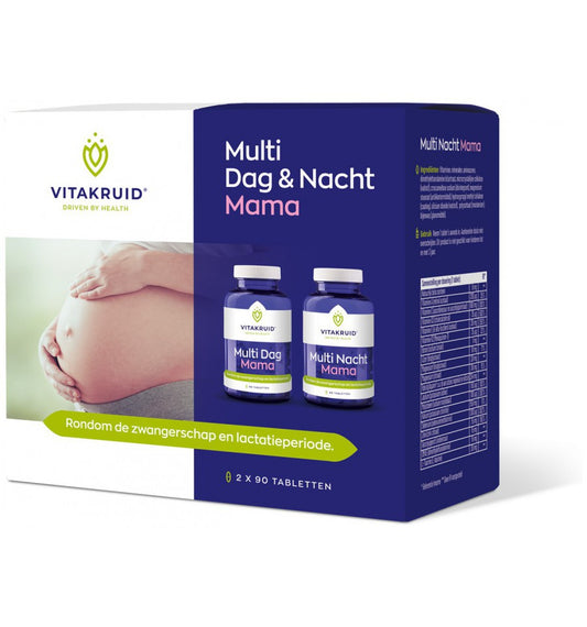 Vitakruid Multi Dag & Nacht Mama 100% Vegan