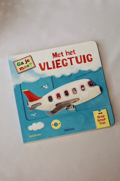 Ga je mee? Met het Vliegtuig - Uitschuifbaar Boekje