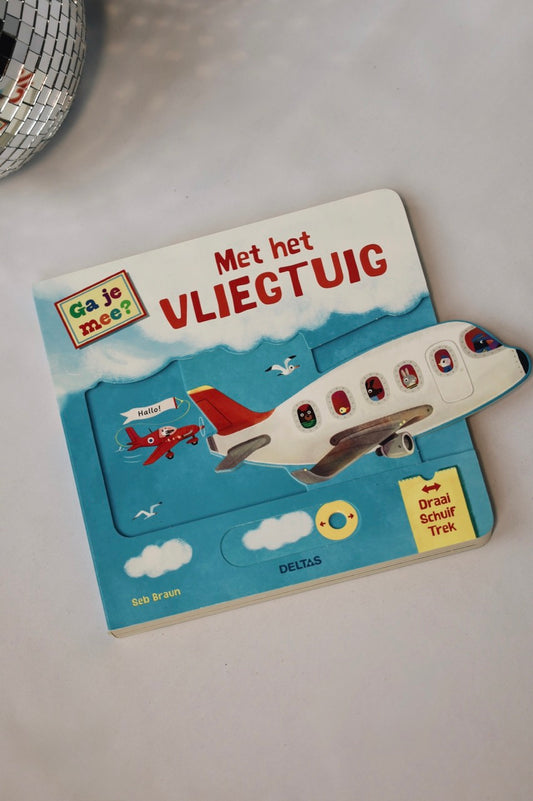 Ga je mee? Met het Vliegtuig - Uitschuifbaar Boekje